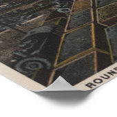 Poster Pocatello, ID - Train Depot Round House & (Coin)