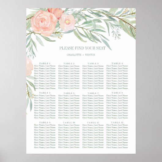 Poster Poche Aquarelle Plat (Devant)