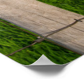 Poster Poche de clôture à fil bardé (Coin)