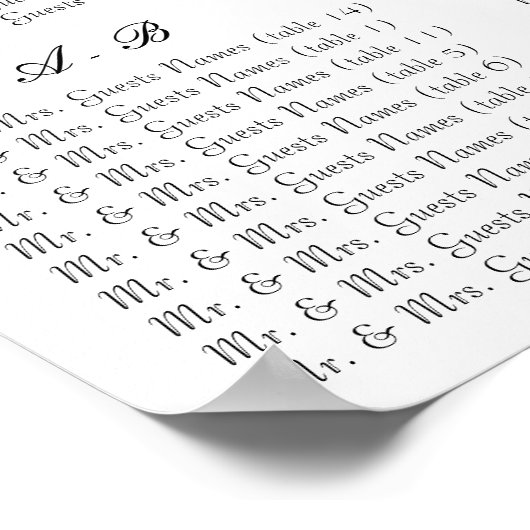 Poster Poche de forêt enchantée Arbre à conte de fées flo (Coin)