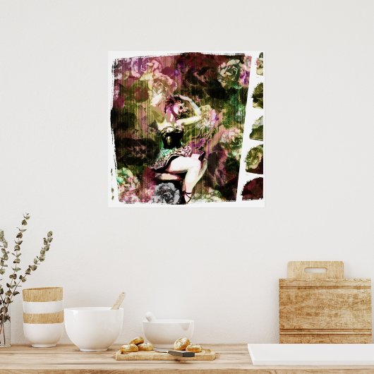 Poster Poche vintage (Cuisine)