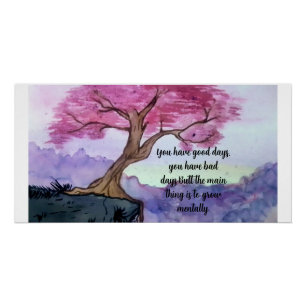 Poster Pochette brillante bons jours