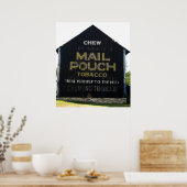 Poster Pochette Chew Mail Tabac Grange - Photo originale (Cuisine)
