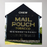 Pochette Chew Mail Tabac Grange - Photo originale