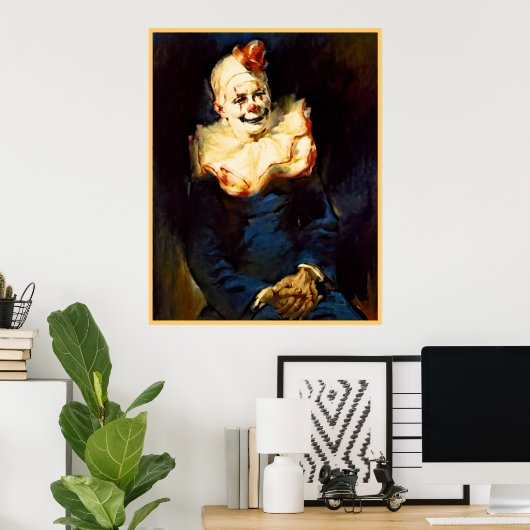 Poster Pochette clown 9 (Bureau à domicile)