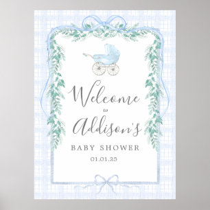 Poster Pochette de bienvenue Preppy Southern