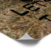 Poster Pochette de chiots noirs et blancs (Coin)