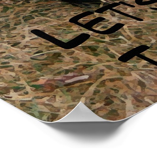 Poster Pochette de chiots noirs et blancs (Coin)