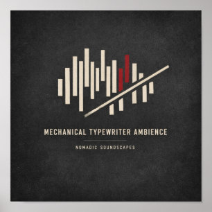Poster Pochette de l'album Ambiance de Machine à Écrire M