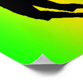 Poster Pochette de servette Silhouette (Coin)