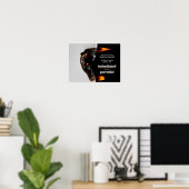 Poster Pochette d'impression de devis motivante (Bureau à domicile)