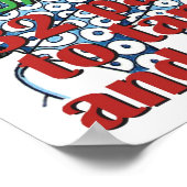 Poster Pochette fashionista en bande (Coin)