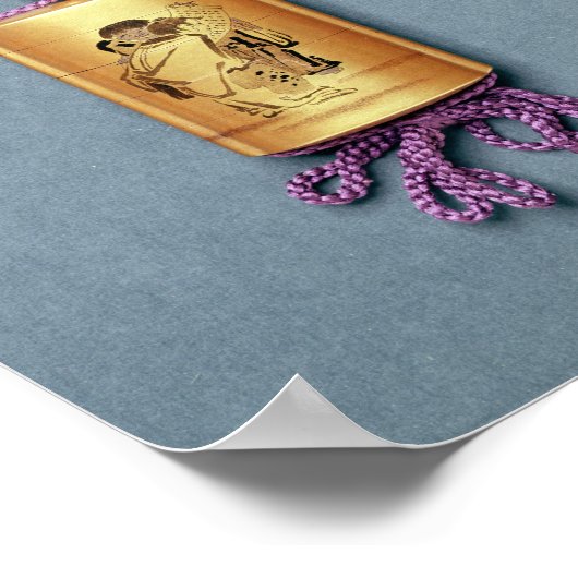 Poster Pochette intérieure et sac à tabac (Coin)