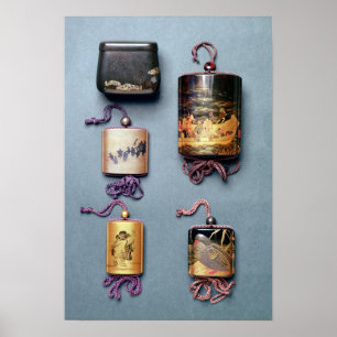 Poster Pochette intérieure et sac à tabac