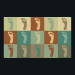 Poster Podiatria Pop Art<br><div class="desc">Podiatry Pop Art. Si la podiatrie est votre passe-temps,  votre profession ou votre obsession,  montrez-la avec de grands t-shirts,  des tasses,  des autocollants et plus encore. Ce sont aussi de grands cadeaux pour les autres fans de podiatrie !</div>