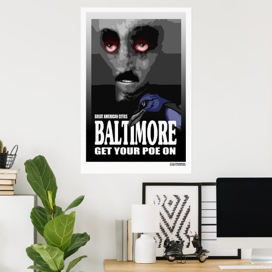Poster Poe Baltimore (Bureau à domicile)
