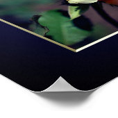 Poster Poeach Rosebud Cadeau Mariage personnalisé (Coin)