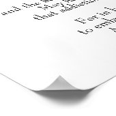 Poster Poème commémoratif avec photo (Coin)