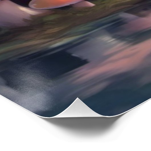 Poster Poème : Confus (Coin)