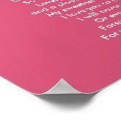 Poster Poème d'amour de la Saint Valentin (Coin)