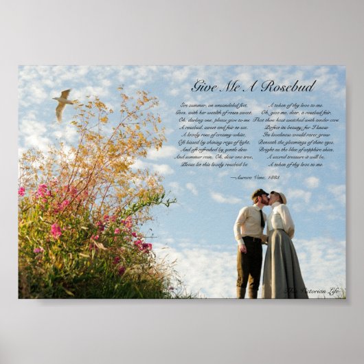 Poster Poème d'amour victorien (Devant)