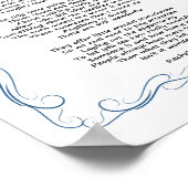 Poster Poème de baiser inachevé (Coin)