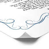 Poster Poème de baiser inachevé (Coin)