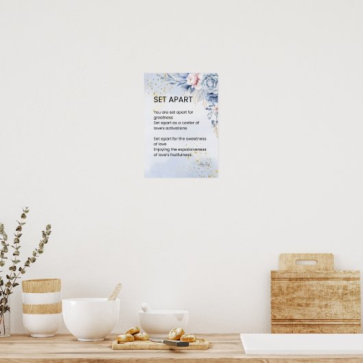 Poster Poème de l'autonomisation (Cuisine)