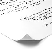 Poster poème de motivation pour les filles (Coin)