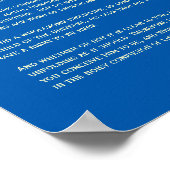 Poster Poème Desiderata - Entrée du château anglais (Coin)