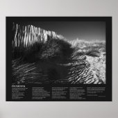 Poster Poème Desiderata - Escrime Dans Les Dunes, Art (Devant)