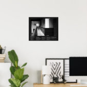 Poster Poème Desiderata - Fugue Architecturale Art (Bureau à domicile)