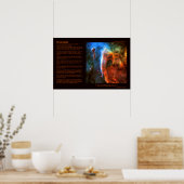 Poster Poème Desiderata - Nebula Digitus Impudicus (Cuisine)