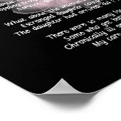 Poster Poème D'Infirmière Retraitée "Ai-Je Fait Une Diffé (Coin)