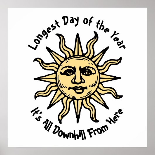 Poster Poème du solstice d'été (Devant)