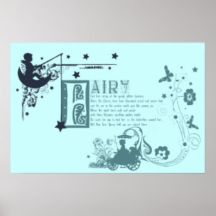 Poster Poème Fairy
