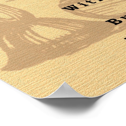 Poster Poème Hirams. (Coin)