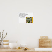 Poster Poème jonquille (Cuisine)