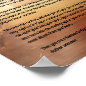 Poster Poème Magical Rainbow Bridge (Coin)