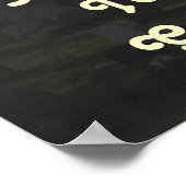 Poster Poème Ode Prier Par Laden Basset (Coin)