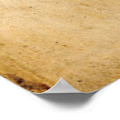 Poster Poème Poème "Marche" sur le parchemin des éléphant (Coin)