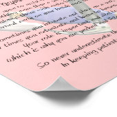 Poster Poème/Poster du thérapeute respiratoire (Coin)