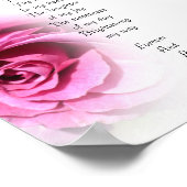 Poster Poème pour toujours et une journée avec Rose (Coin)