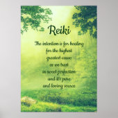Poster Poème Reiki (Devant)