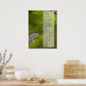 Poster poème Sky boivin (Cuisine)