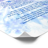 Poster Poème : Souvenirs Spéciaux D'un Animal De Compagni (Coin)