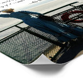 Poster Poème victorien "Désir" (Encouragement) (Coin)