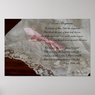 Poster Poème victorien - L'éloquence de l'amour (1900)