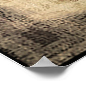 Poster Poème Vin & Art Rose (Coin)