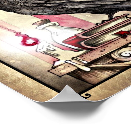 Poster Poe's Raven Nevermore (Coin)